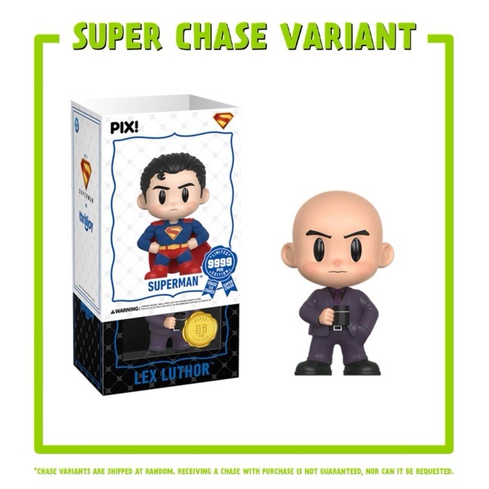 Thrilljoy Pix Superman LE999 Chance Of  Super Chase Exc Hot Vinyl Due By End Aug