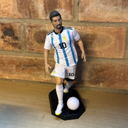  Football Star FIFA Messi Argentina  Model Cartoon Action Figure Soccer 17cm0