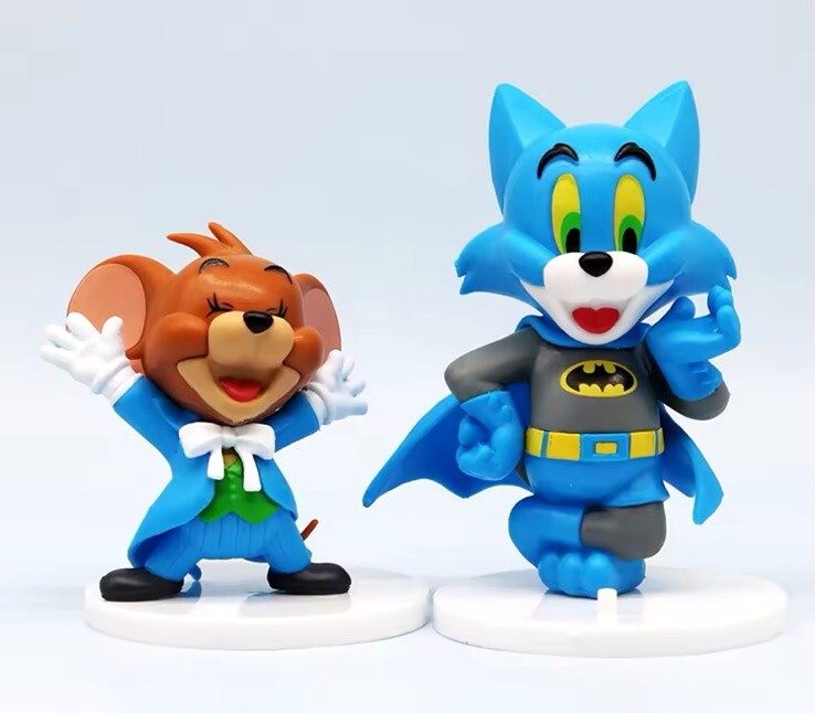 TOM And JERRY as BATMAN & Joker Hollywood Movie series Gift Boxed Cult5