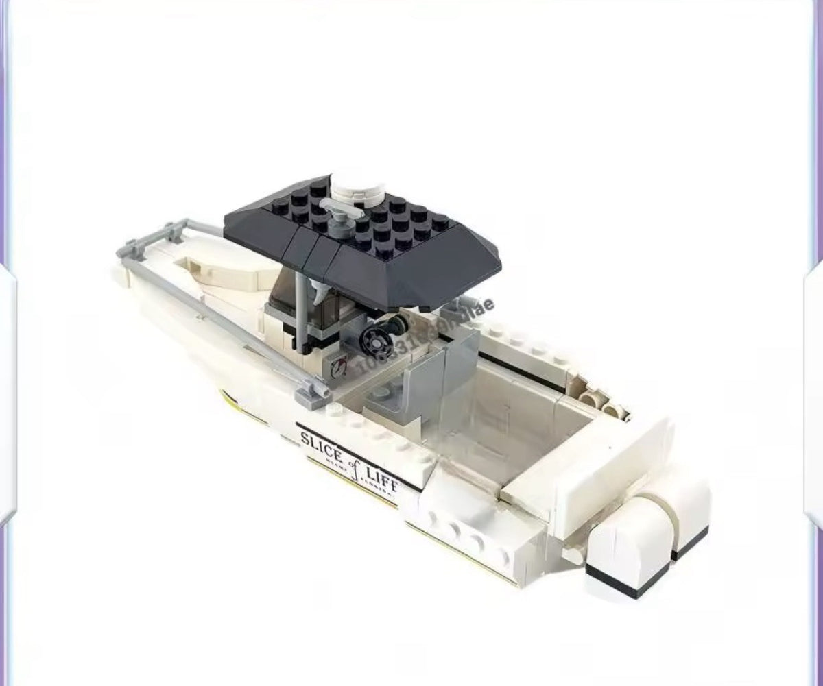 Dexter Morgan Slice Of Life Boat Moc Set Brand New 1