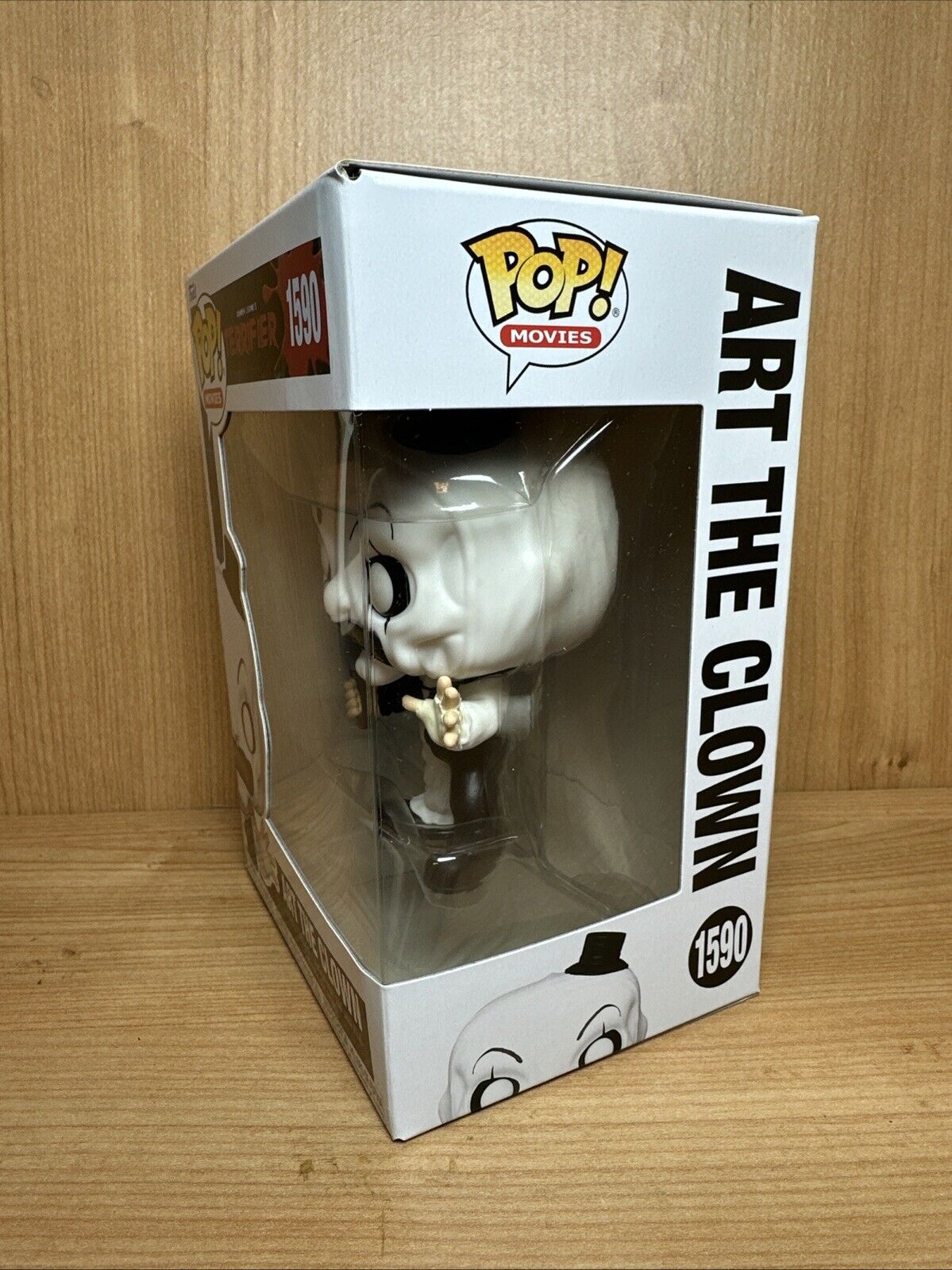 Terrifier Art the Clown with Knife Funko Pop #1590 In Stock Now Horror