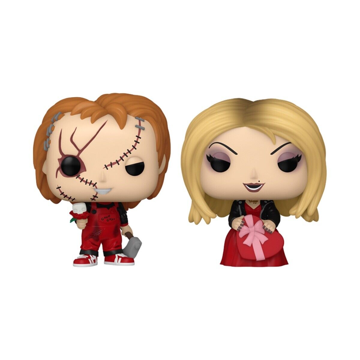 Funko Child's Play Chucky & Tiffany & Wicked Set Glinda Valentine Pocket 2 Pk