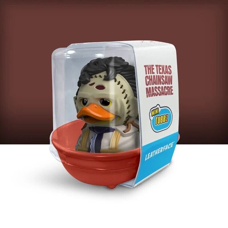 Texas Chainsaw Massacre - Leatherface - Mini Tubbz Collectible Duck NEW Horror