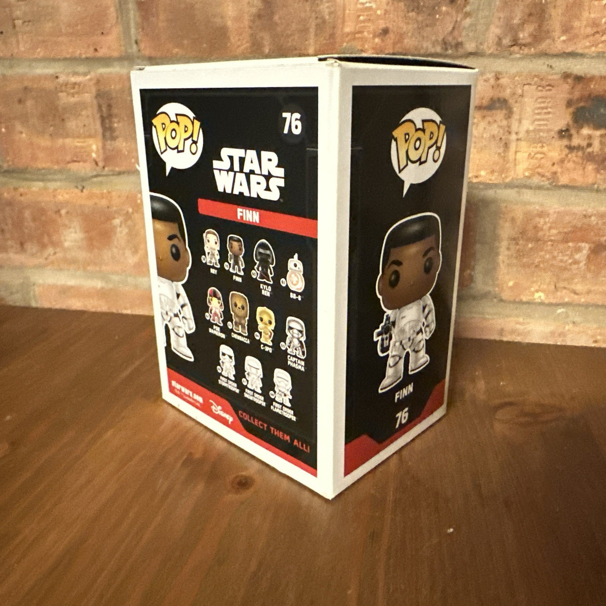  STAR WARS FINN (STORMTROOPER) #76  FUNKO VINYL FIGURE BOXED2