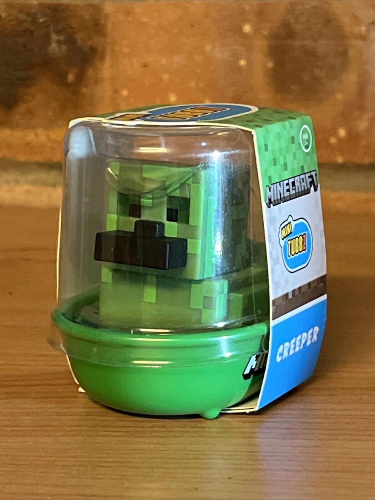 X2 TUBBZ Mini Minecraft Creeper And Steve  Cosplay Duck 1st Ed Gaming Film Gift