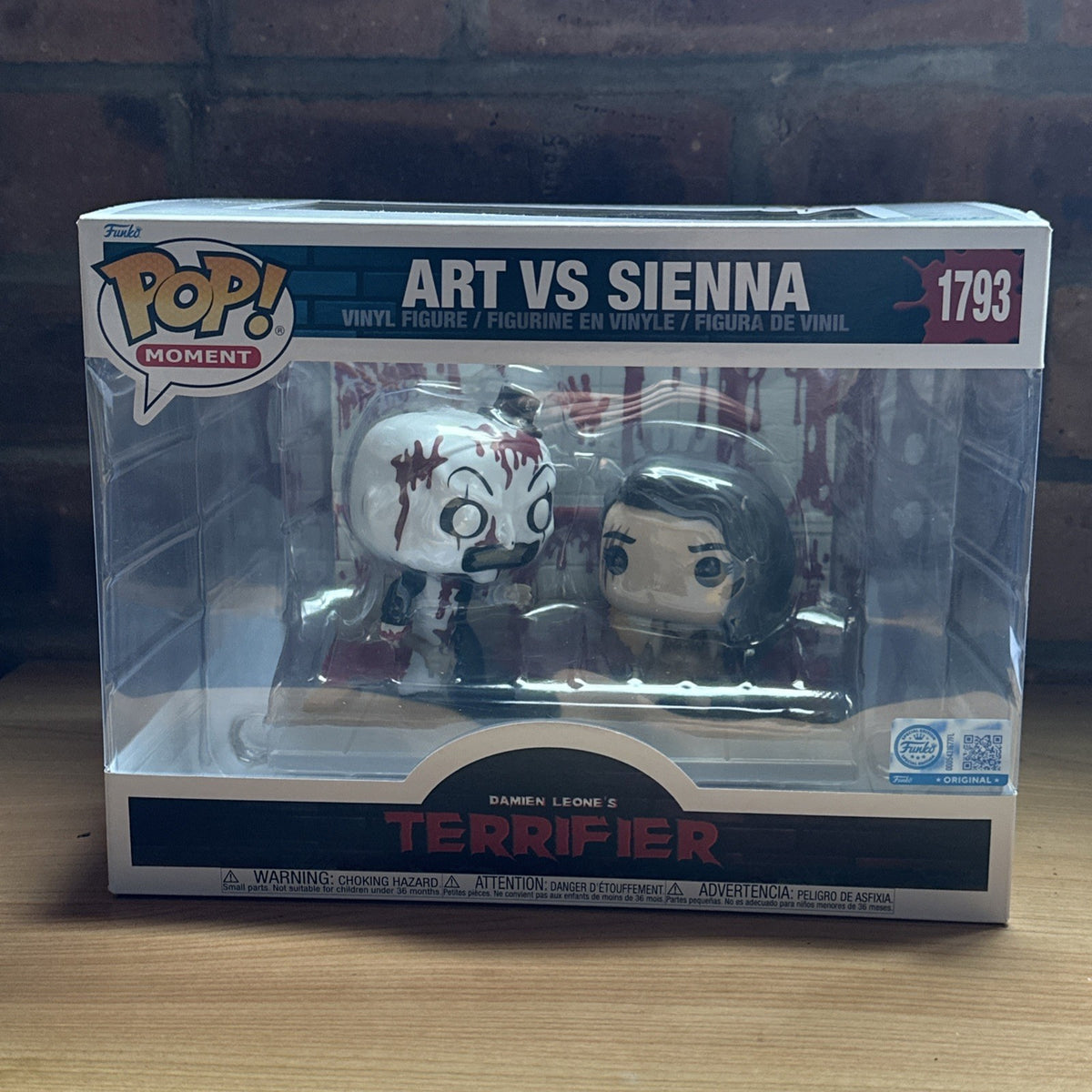 Funko Pop! Terrifier 2 Art vs Sienna Pop Vinyl Deluxe Horror IN STOCK NOW2