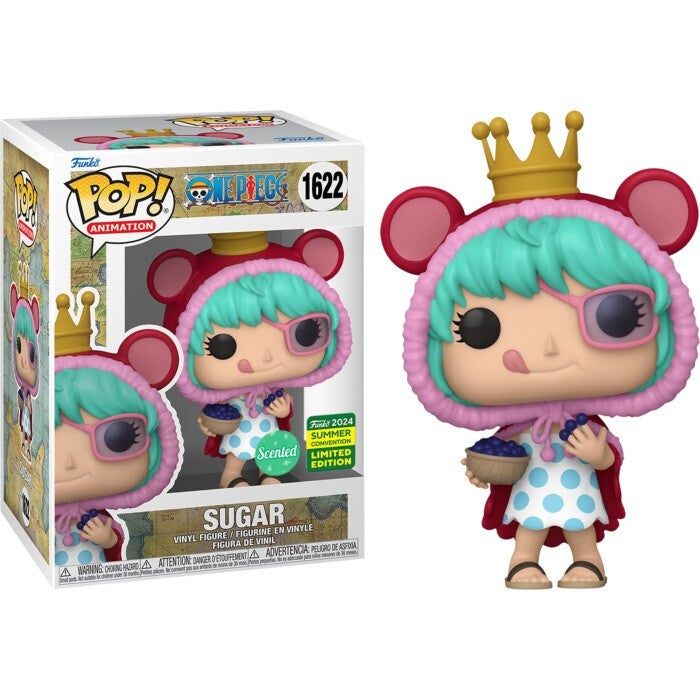 FUNKO ONE PIECE SUGAR POP SDCC 2024 Ltd Ed Scent Smell Pop Comic Con Luffy0