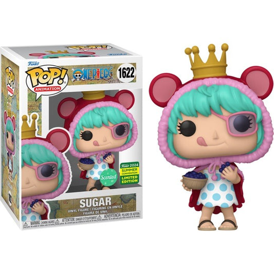 FUNKO ONE PIECE SUGAR POP SDCC 2024 Ltd Ed Scent Smell Pop Comic Con Luffy0