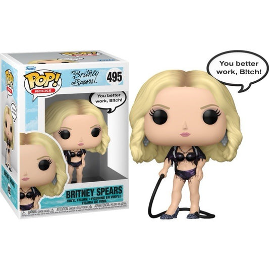Britney Spears Work B!tch Funko Pop! Vinyl Figure #495 Due Begin Feb PREORDER