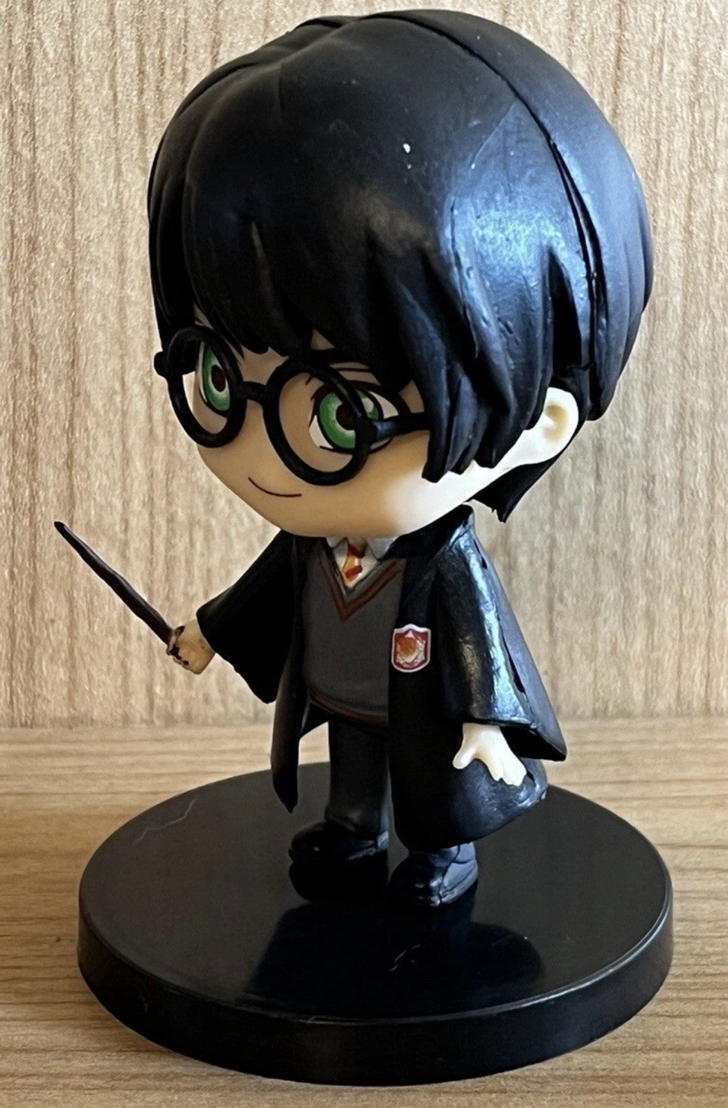 HARRY POTTER 8cm VINYL FIGURE NEW With Stand Wand Collect gift box0