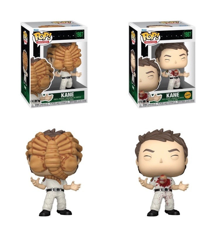 Funko Alien Kane Facehugger & Chase Set Pop! Vinyl Figure In Stk Now