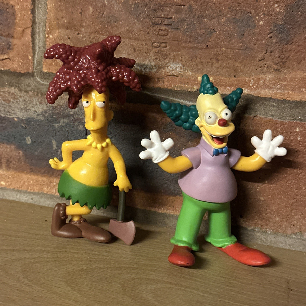The Simpsons SIDESHOW BOB & KRUSTY THE CLOWN SIMPSON Figure 5.5'' VINYL FIGURE0