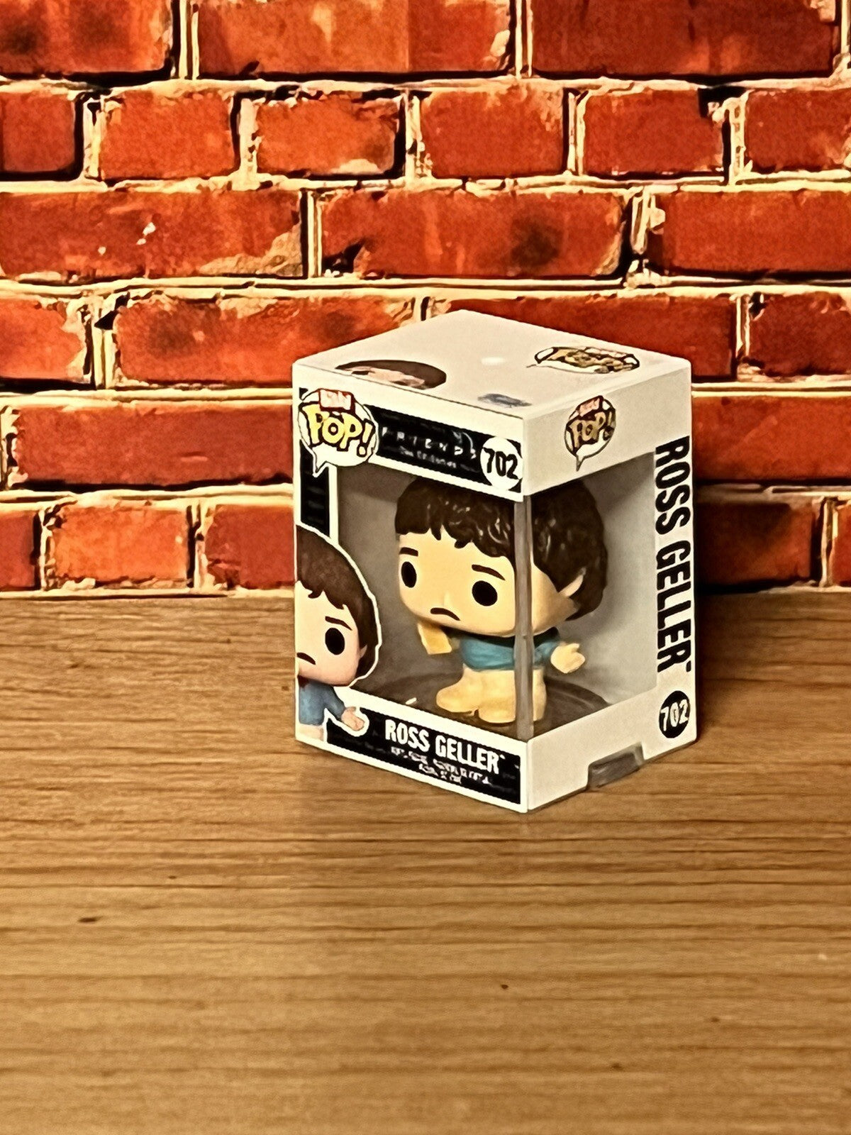 Funko Bitty Pop Friends TV Series 1980s Ross Geller #702 - 1.3" Mini Pop Bob1