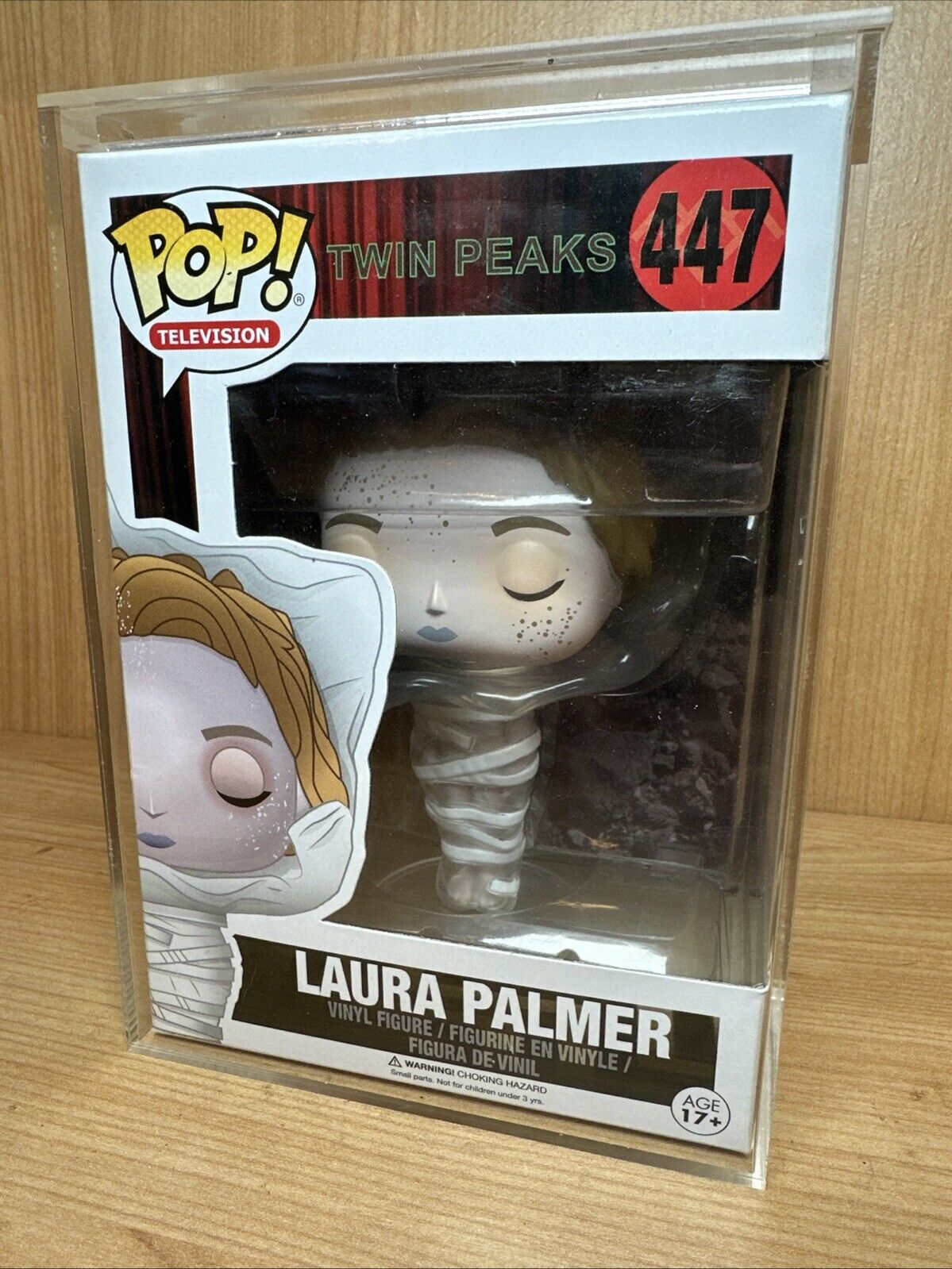 Funko Pop! TWIN PEAKS Laura Palmer Vinyl Figure #447 In Hard Case VAULTED Lynch