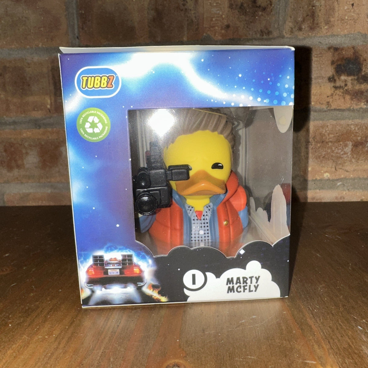  MARTY MCFLY tubbz Rubber Duck Figure BACK TO THE FUTURE No.13