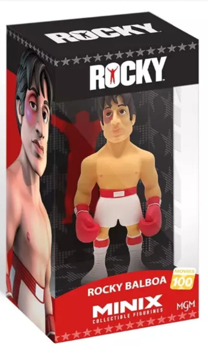 ] MINIX Bandai Rocky Balboa Sylvester Stallone Action Figure Collectible0