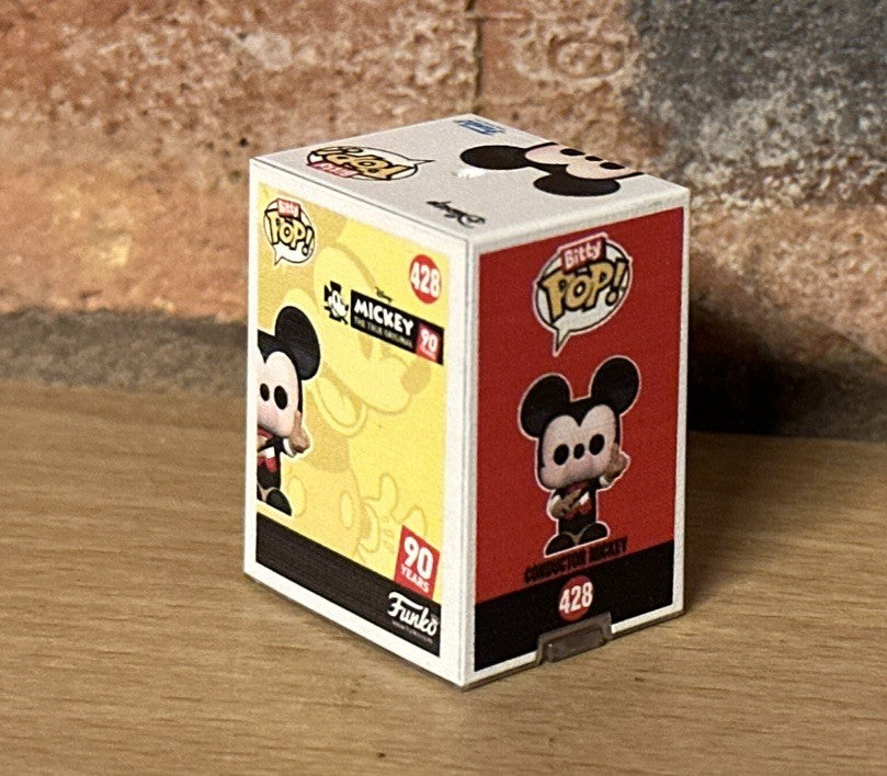 Funko Bitty Pop Disney Mickey Conductor Mickey # 428 1/3 Chase Rare (0.9-inches 1