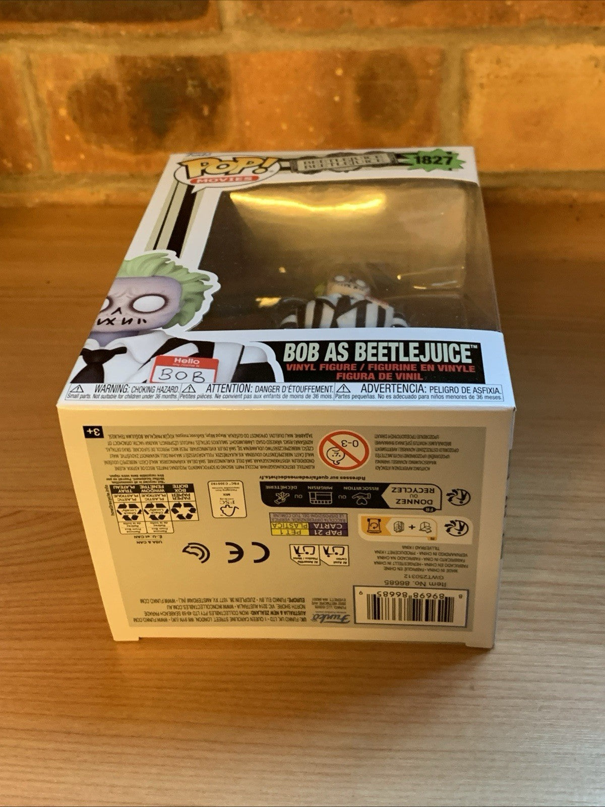 Beetlejuice 2 Bob as Beetlejuice Funko Pop! Vinyl #1827 Cult Horror Movie Gift4