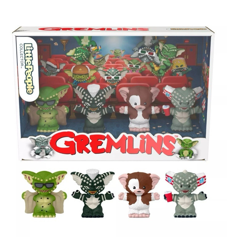 Little People Collector Gremlins Special Edition Movie Set New Fisher In Stk 2wk