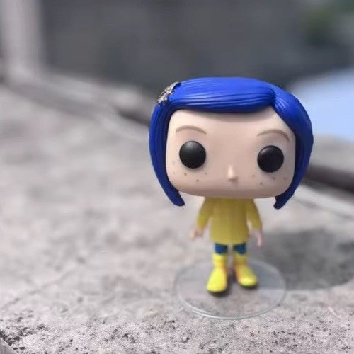 Custom Coraline in Raincoat Pop Vinyl Figure Collectible No Box In Stk Now2