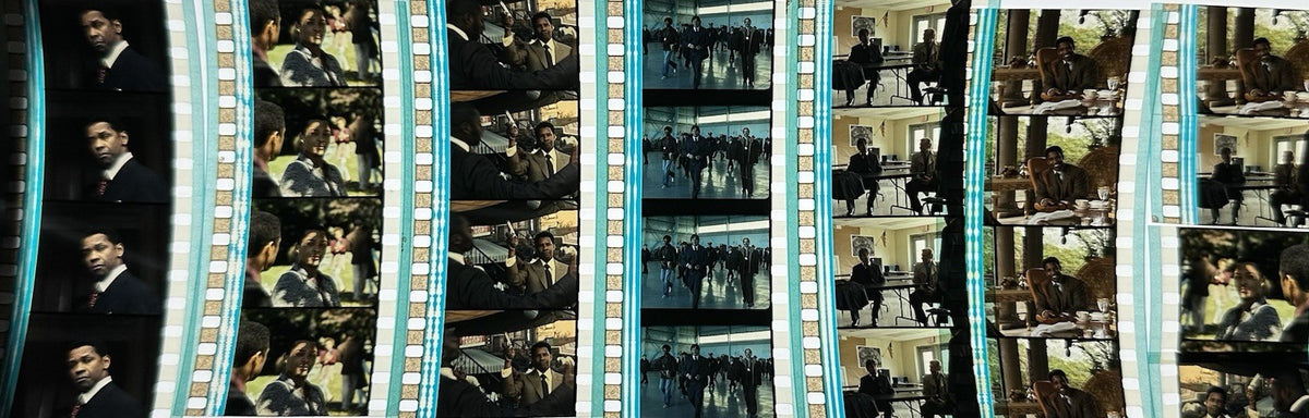 AMERICAN GANGSTER 2007 25x Original 35mm Film Cell Memorabilia Washington0