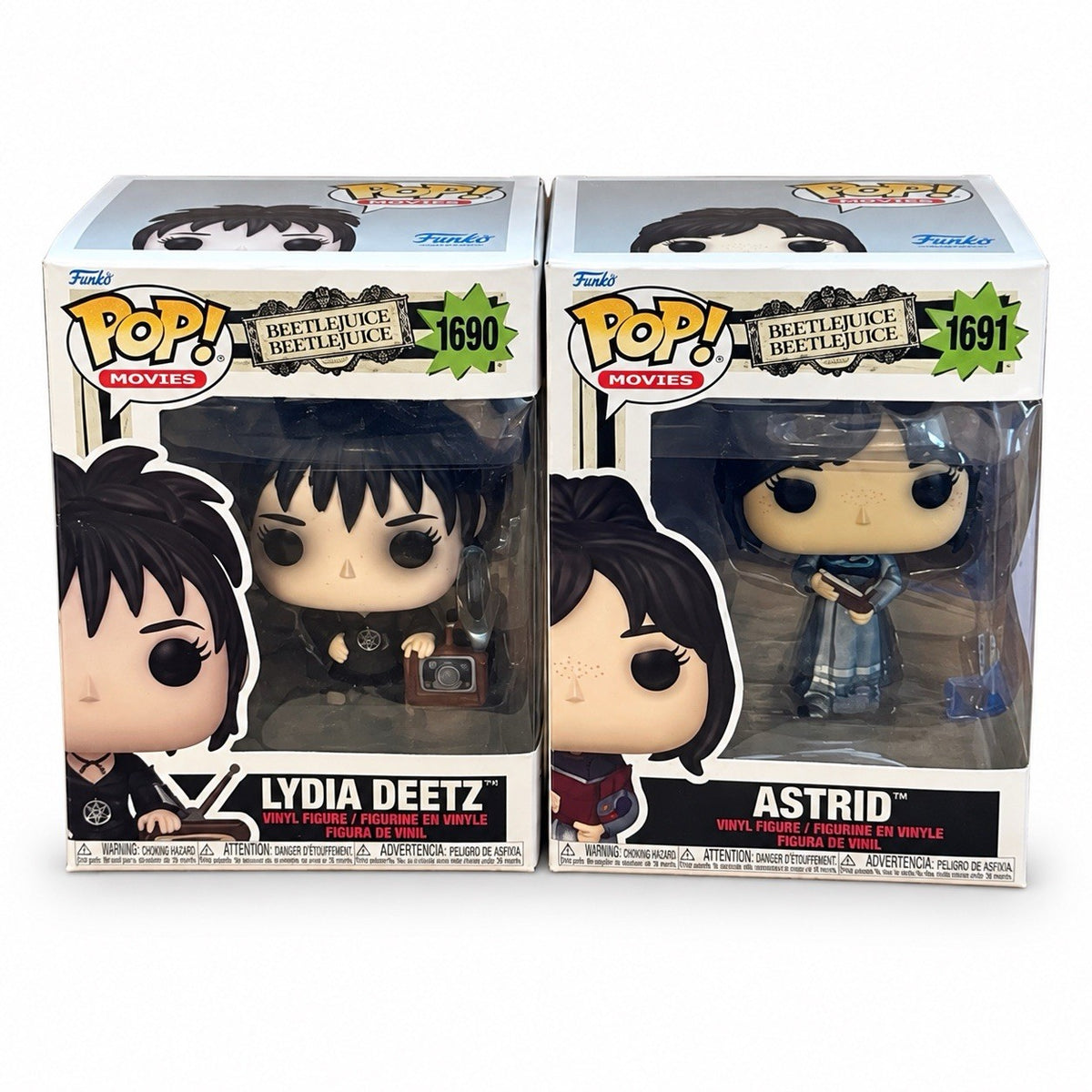 Beetlejuice Beetlejuice - Lydia Deetz - #1690 And Astrid Funko Pop!0