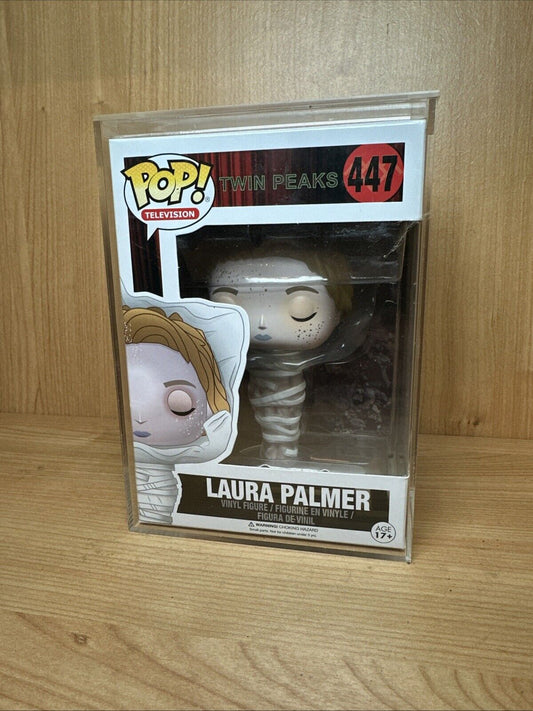 Funko Pop! TWIN PEAKS Laura Palmer Vinyl Figure #447 In Hard Case VAULTED Lynch