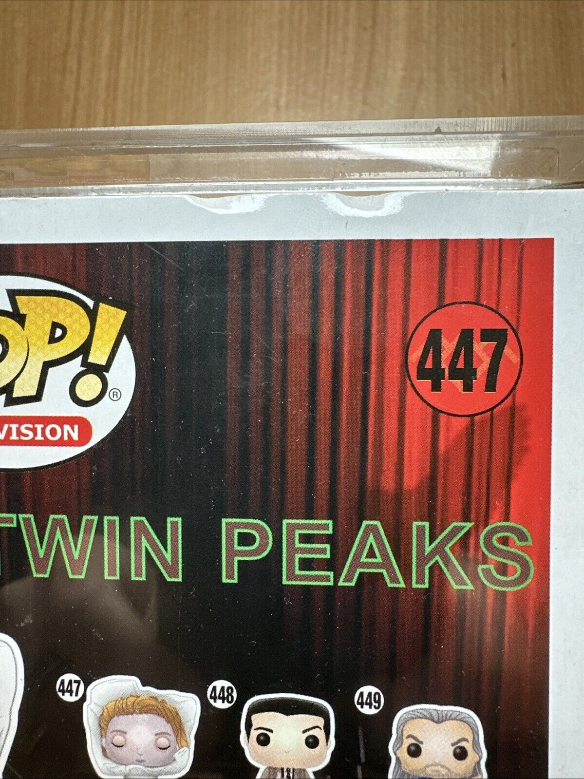 Funko Pop! TWIN PEAKS Laura Palmer Vinyl Figure #447 In Hard Case VAULTED Lynch