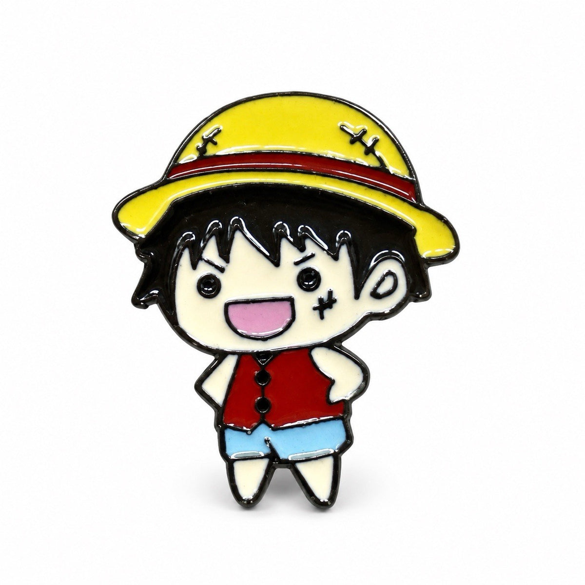 Anime One Piece Monkey D Luffy Anime Enamel Pin Badge One Piece Pirate Straw Hat0