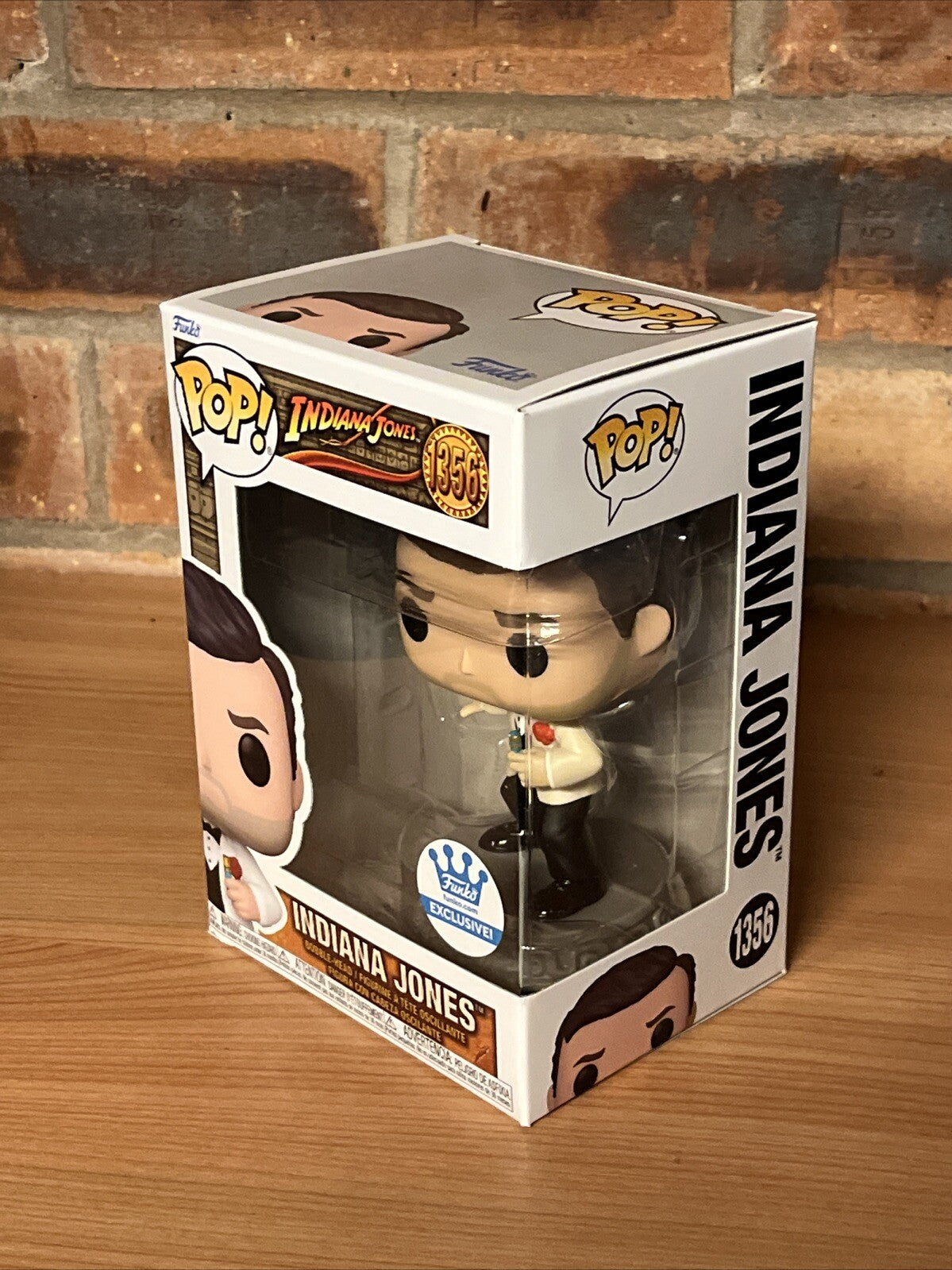 Funko Pop! Indiana Jones (White Suit) #1356 - Ltd Ed Figure Indy Gift Import0
