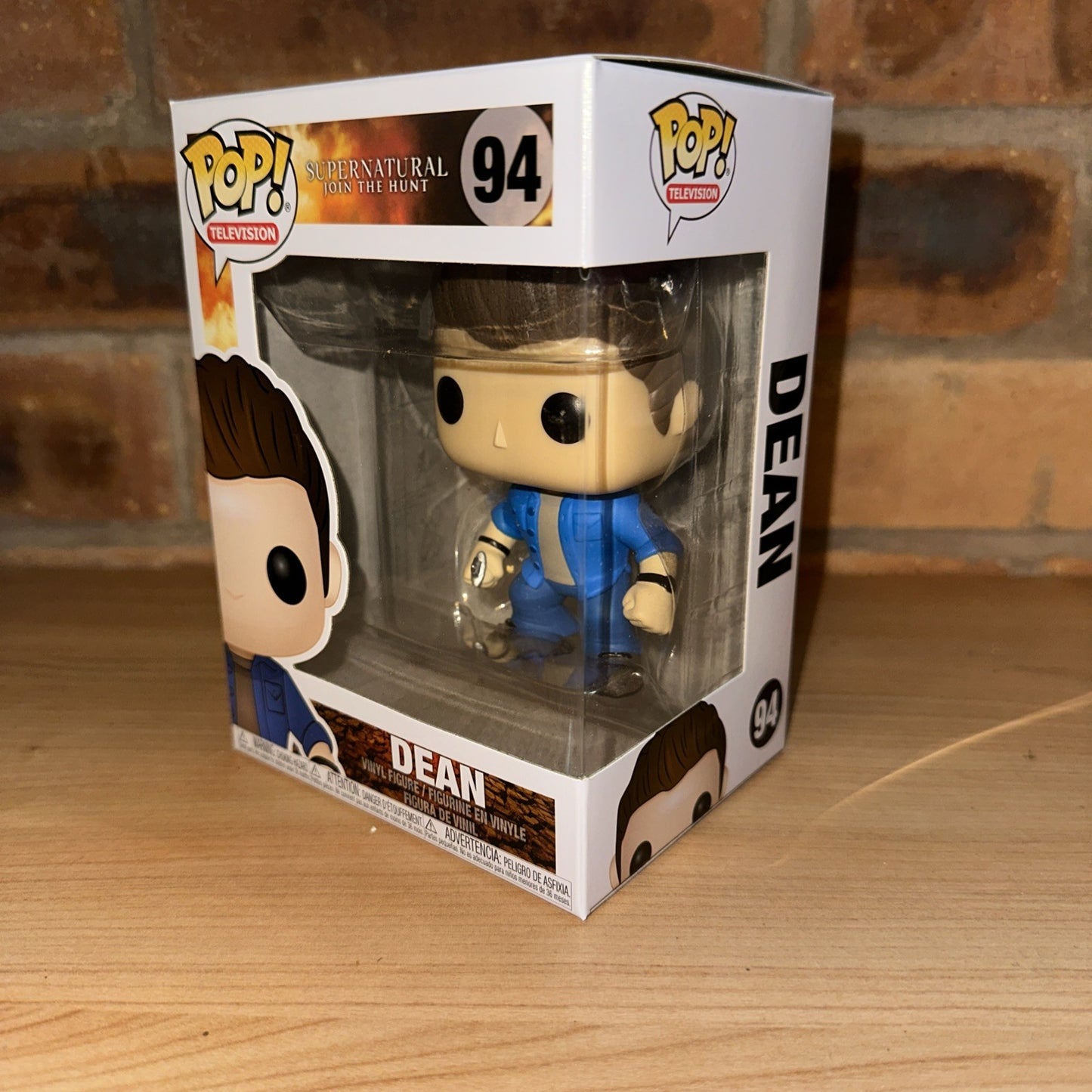 Official Supernatural - Dean Winchester #94 - Funko Pop! Vinyl Tv In Stk Now