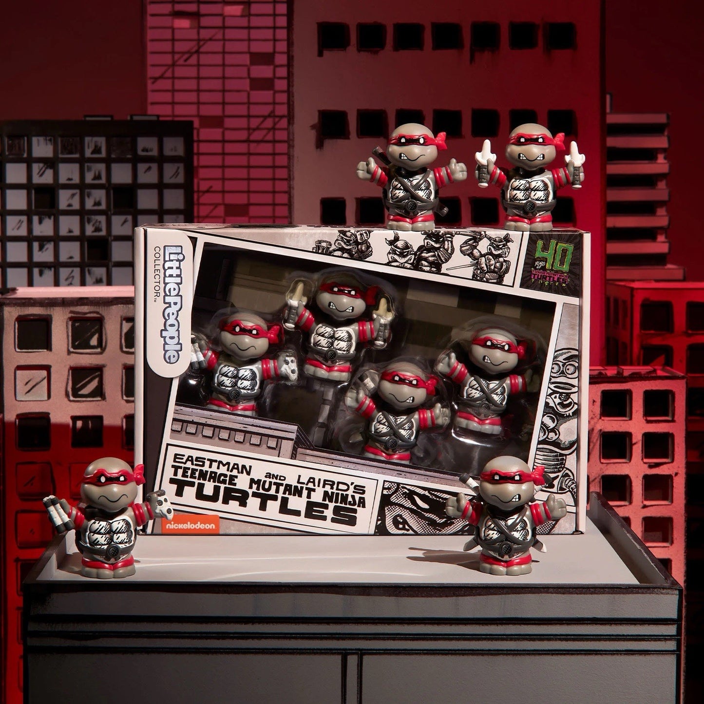 Little People Collector Teenage Mutant Ninja Turtles Origins Special Ed In Stk