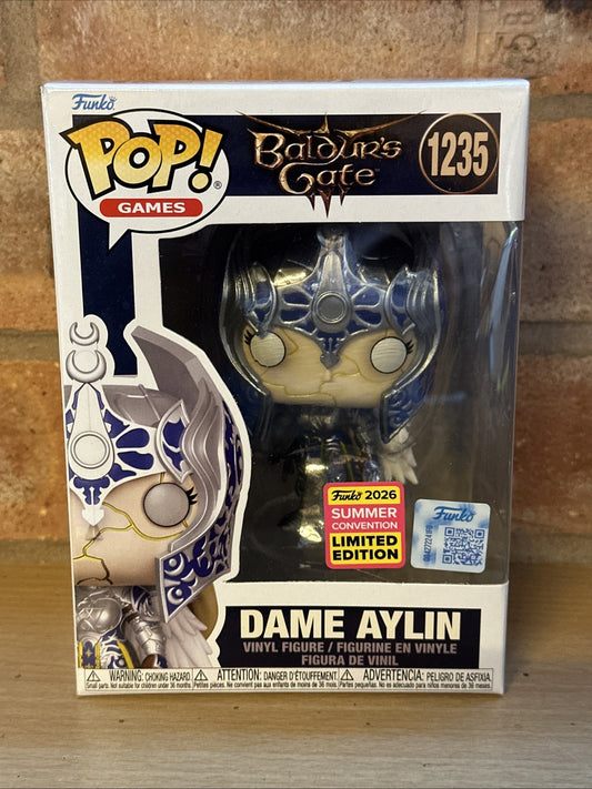 Funko Baldurs Gate III Dame Aylin SDCC 2026 Exc Funko Pop #1235 Summer Con0