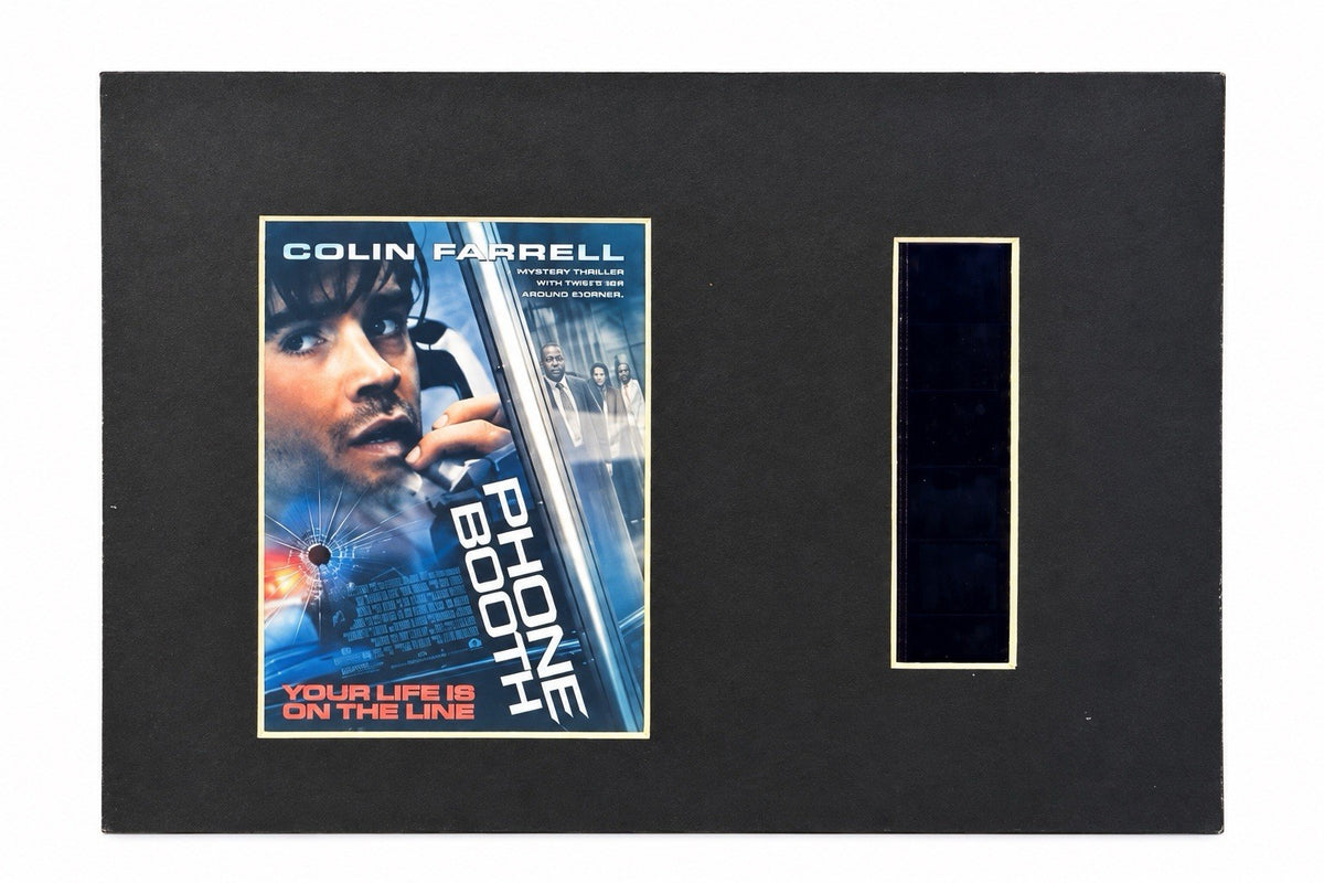 Phonebooth Single Film Cell Movie Mounted Gift Colin Farrell 8x10 1/2001