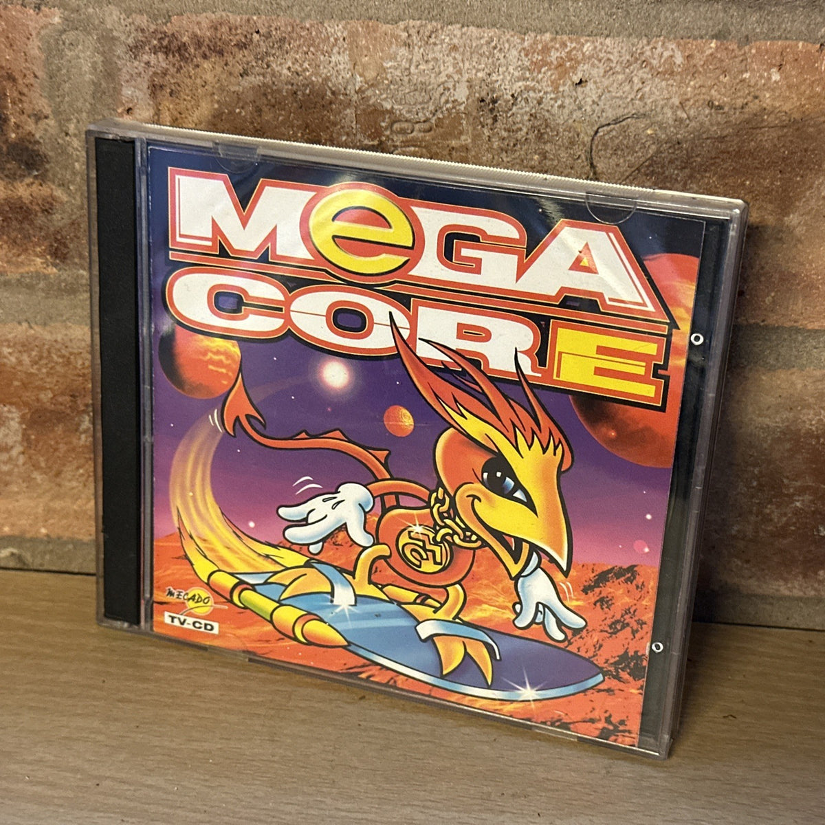 Various - Megacore (20 Happy Fun-Core Traxx) (CD, Comp) Rare Euro Gabba Mint Cd0