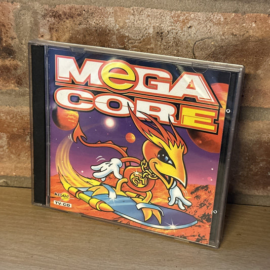 Various - Megacore (20 Happy Fun-Core Traxx) (CD, Comp) Rare Euro Gabba Mint Cd0