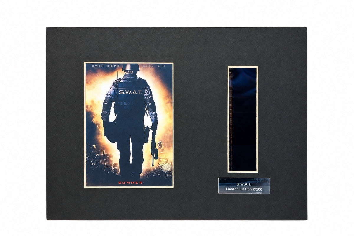 S.W.A.T.  Original 35mm Film Cell  - Frame Display-LTD ED 2/2000