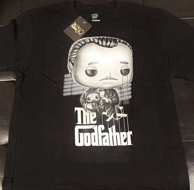 Funko Pop Tee The Godfather 50th Anniversary Size MEDIUM Brand New Sealed1
