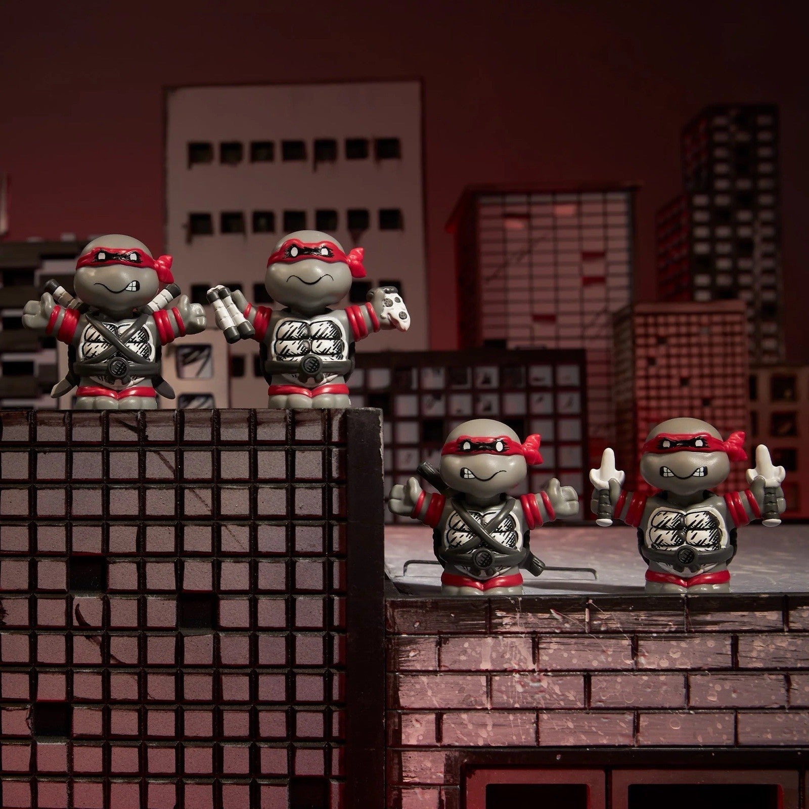 Little People Collector Teenage Mutant Ninja Turtles Origins Special Ed In Stk