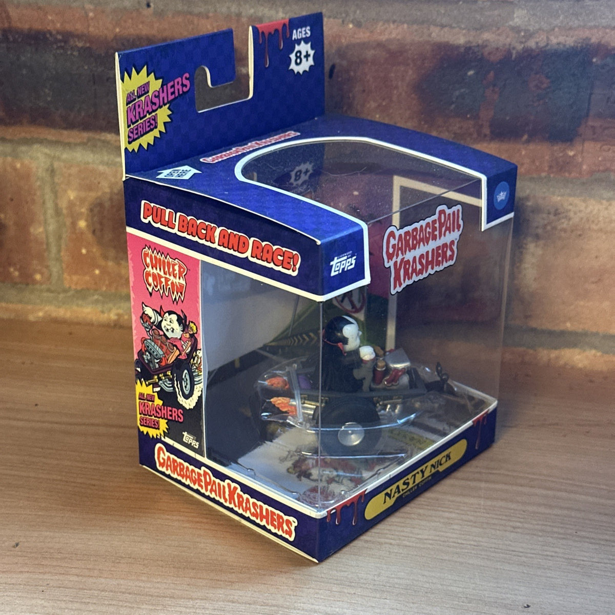 Topps Loyal Subjects Garbage Pail Krashers Series 1 Nasty Nick / Chiller Coffin1