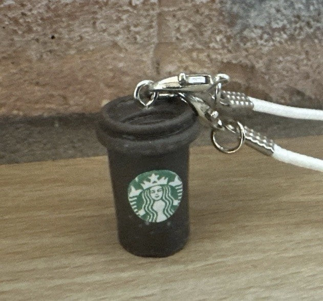 Mini Starbucks Coffee To Go Cup Keyring Doll Bag Charm Collectible Keychain1