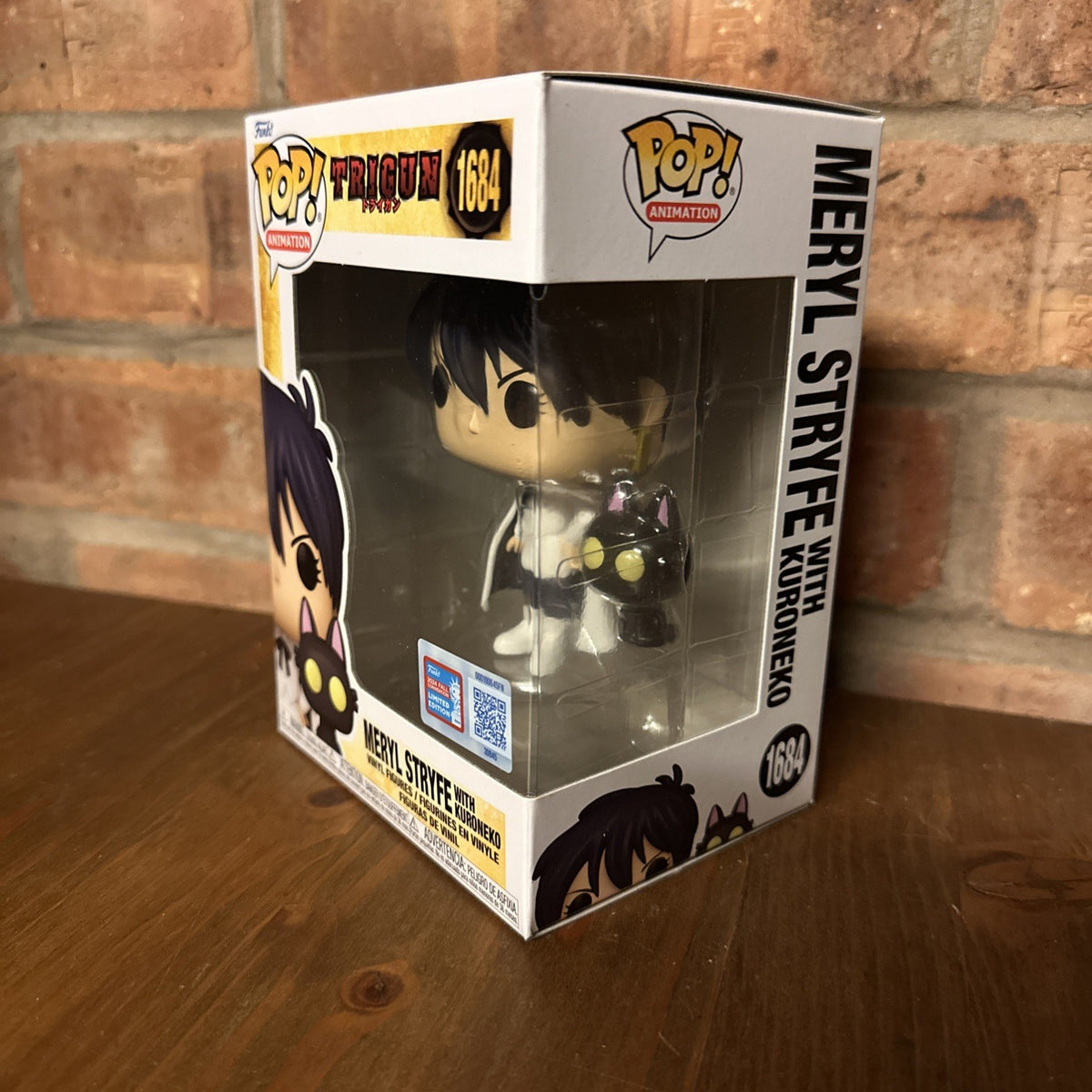 FUNKO POP: TRIGUN - MERYL STRYFE W/KURONEKO NY24 EXC1