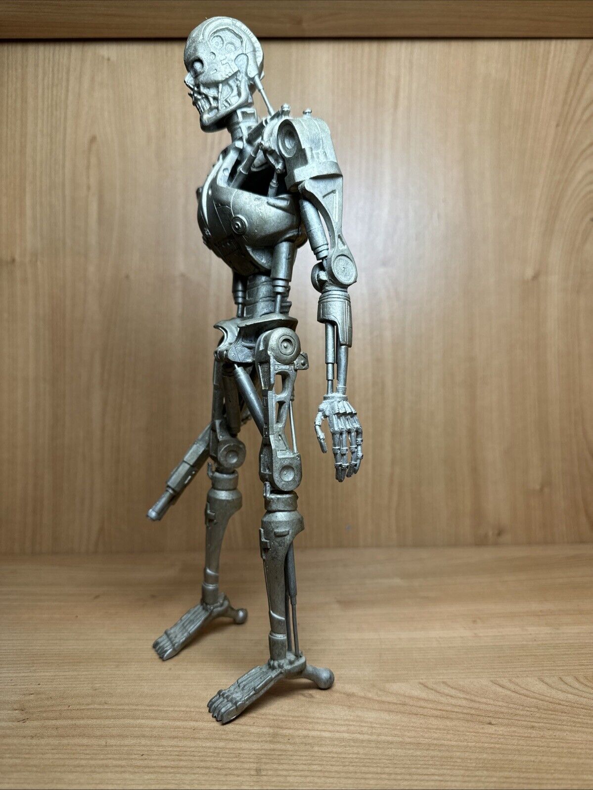 Hand Sculpted Metal Terminator ENDOSKELETON T800 30cm Schwarzenegger Comic Con