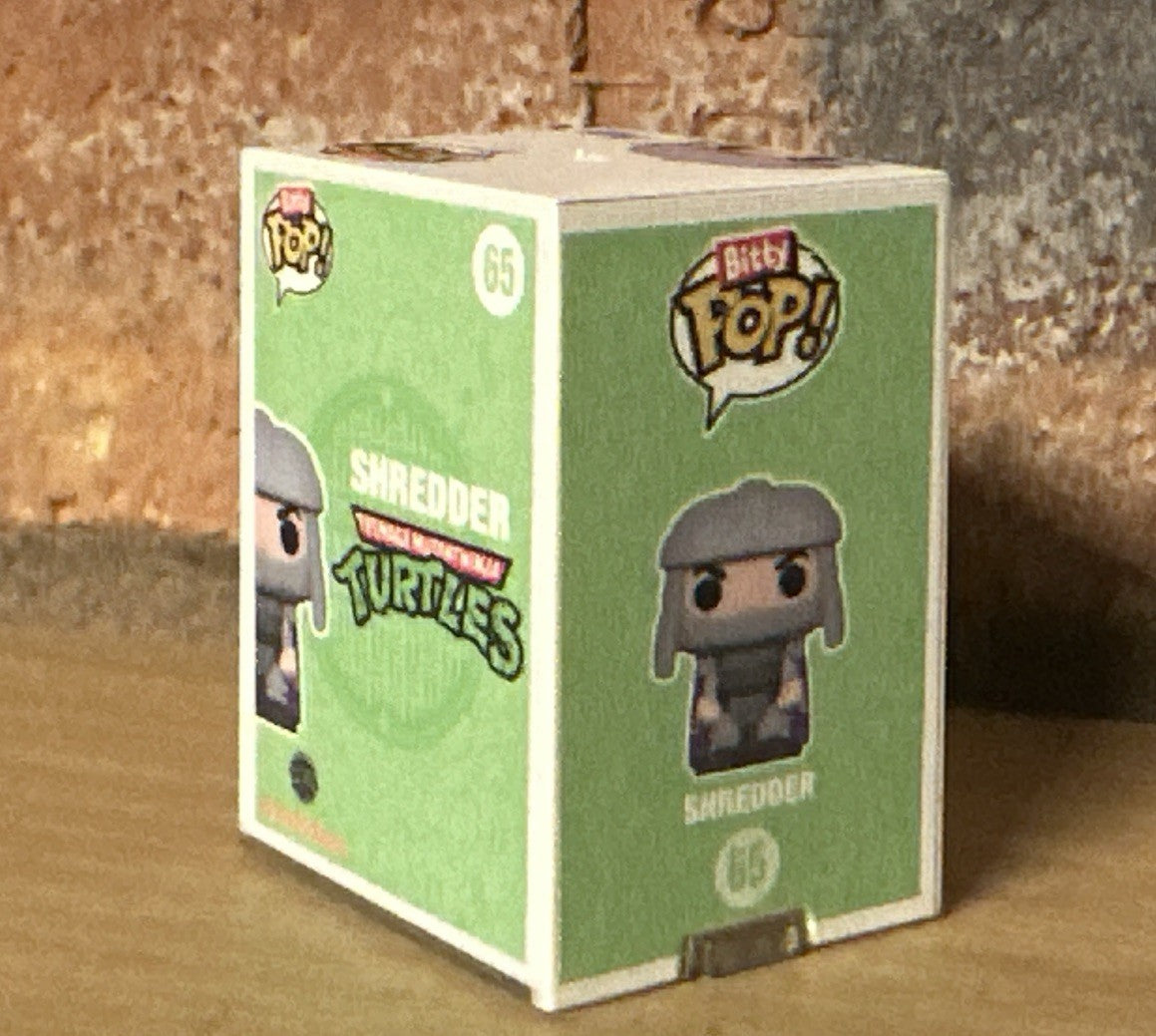 Funko Bitty Pop TMNT Shredder # 65 Teenage Mutant Ninja Turtles (0.9-inches tall2