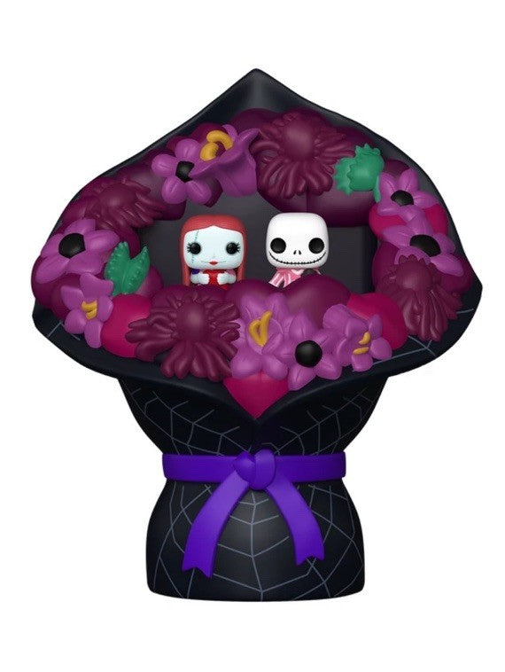 FUNKO Bitty Pop! NBC Bouquet Sally & Jack Skellington Valentine Collect Set2