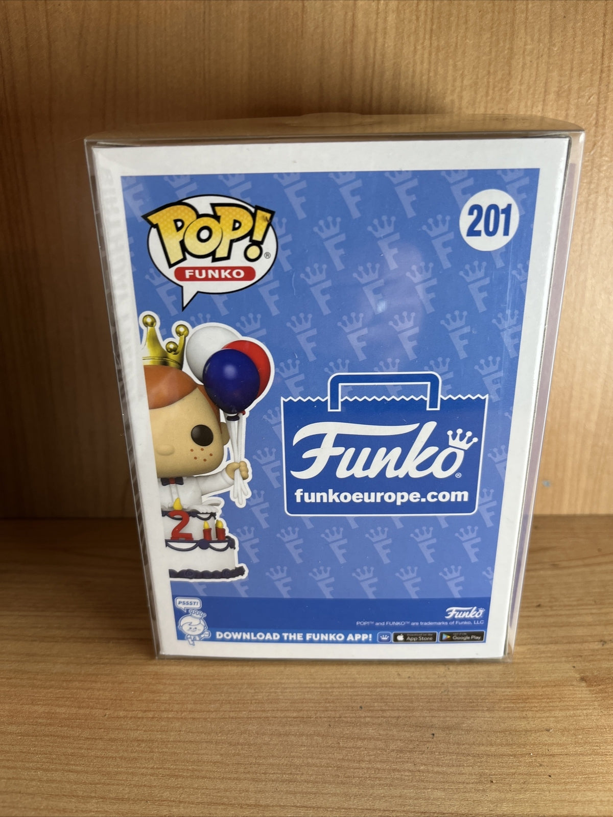 Funko Pop! Birthday Freddy Funko In Cake #201  (EXCLUSIVE!) - New Gift