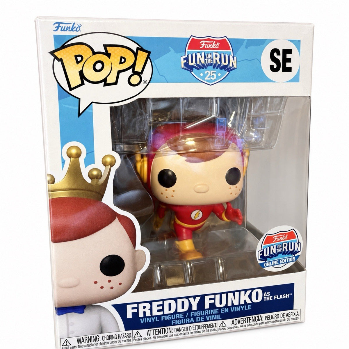 Funko Pop Freddy Funko As The Flash Fun On The Run Limited Exclusive Vinyl Fig0
