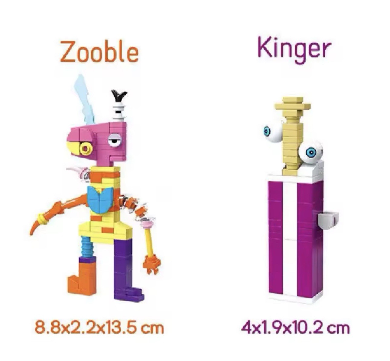 7 PCS MOC The Amazing Digital Circus Figures Pomni Jax Building Block Kids Gifts