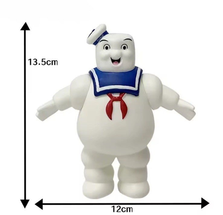 Stay Puft Marshmallow Man Ghost Action Figure Collection Vinyl Model Doll No Box2