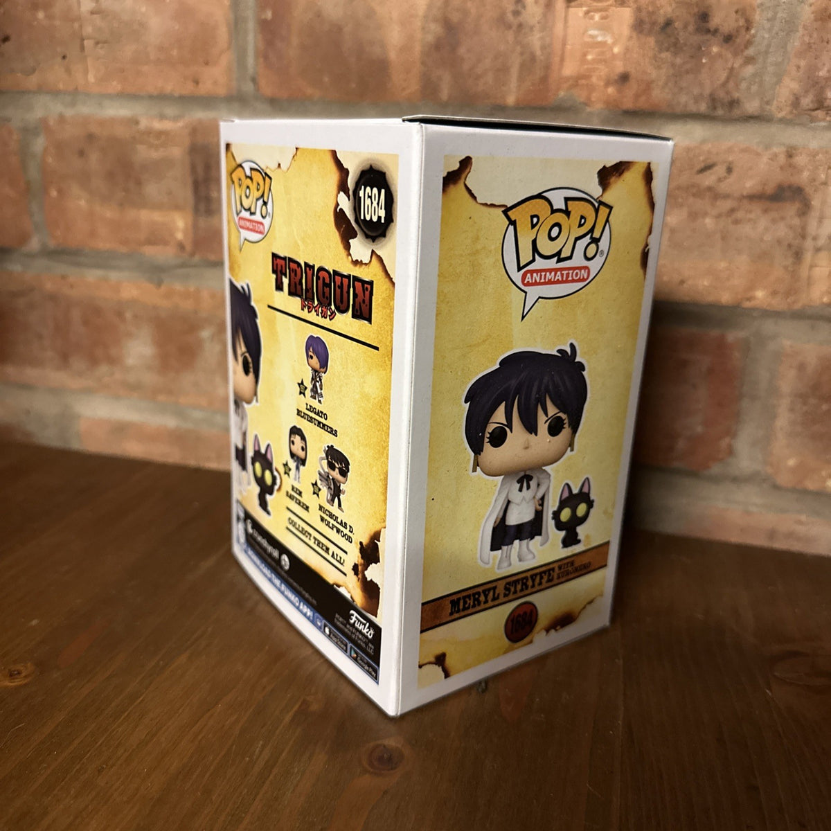 FUNKO POP: TRIGUN - MERYL STRYFE W/KURONEKO NY24 EXC3